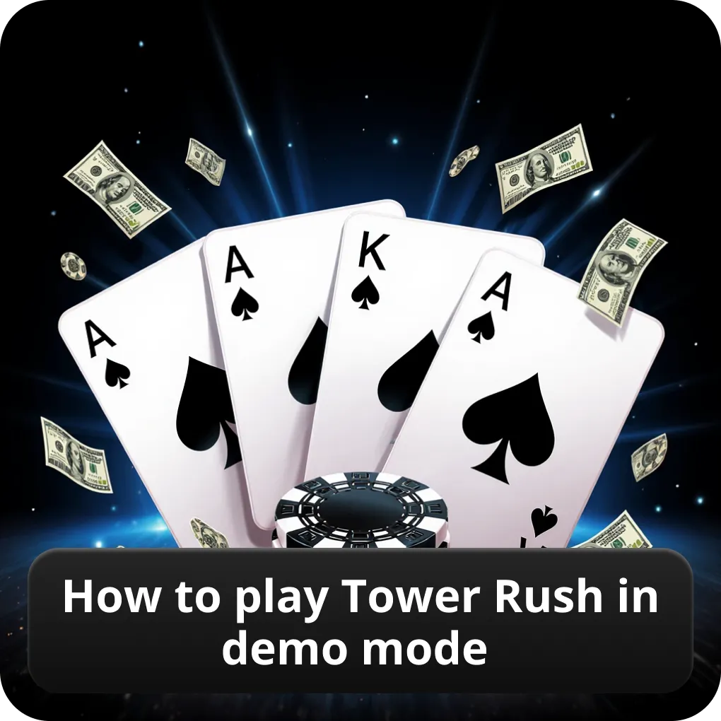 How to play Tower Rush in demo mode