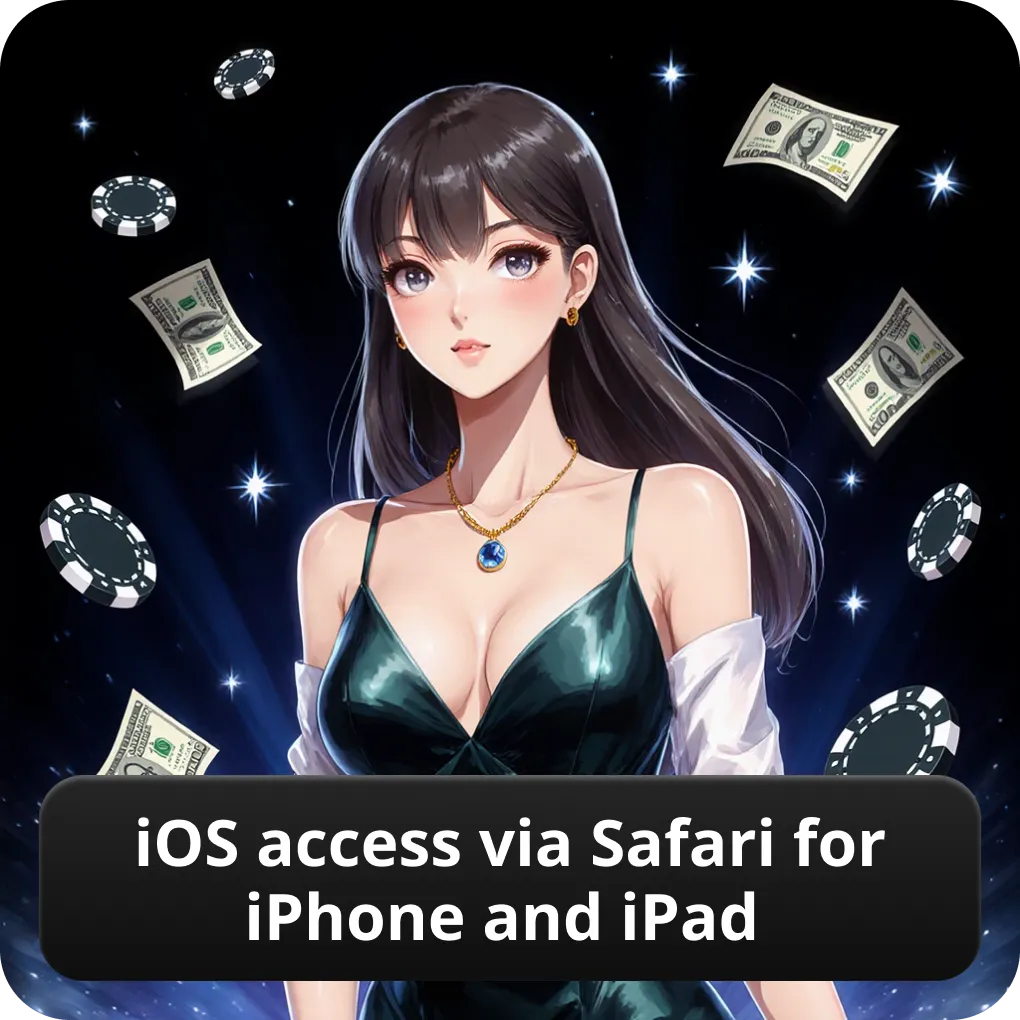 iOS access via Safari for iPhone and iPad