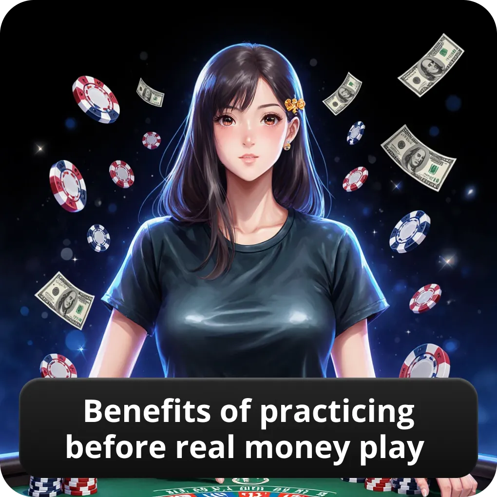 Benefits of practicing before real money play