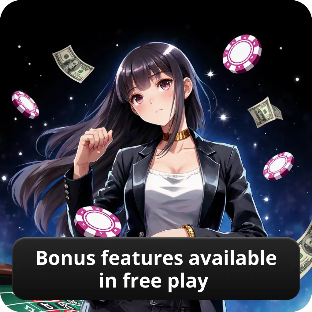 Bonus features available in free play