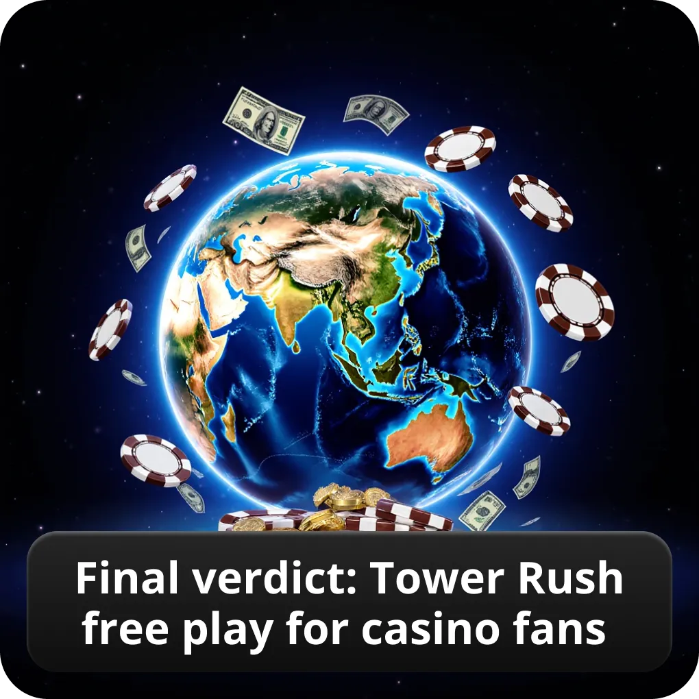 Final verdict: Tower Rush free play for casino fans